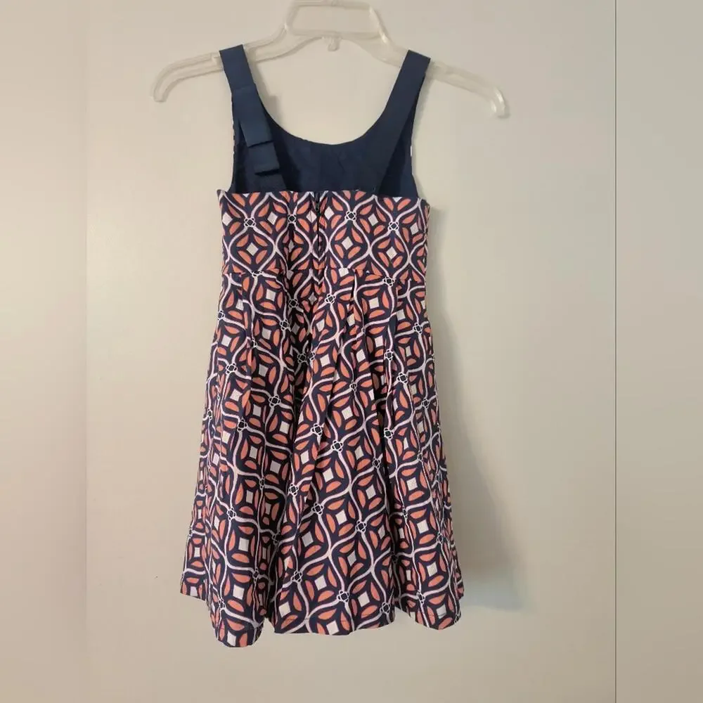 Crown & Ivy Pink and Navy Kids Dress - Picture 1 of 2